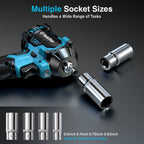 TaskStar 3/8 inch Brushless Impact Wrench 450Nm