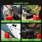 Taskstar Automatic Fuel Transfer Pump 4.25ft, 3.2 Gallon, Battery Powered