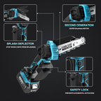 Taskstar 4-in-1 Pole Saw & Pruning Shears Combo Kit 6 Inch Mini Chainsaw
