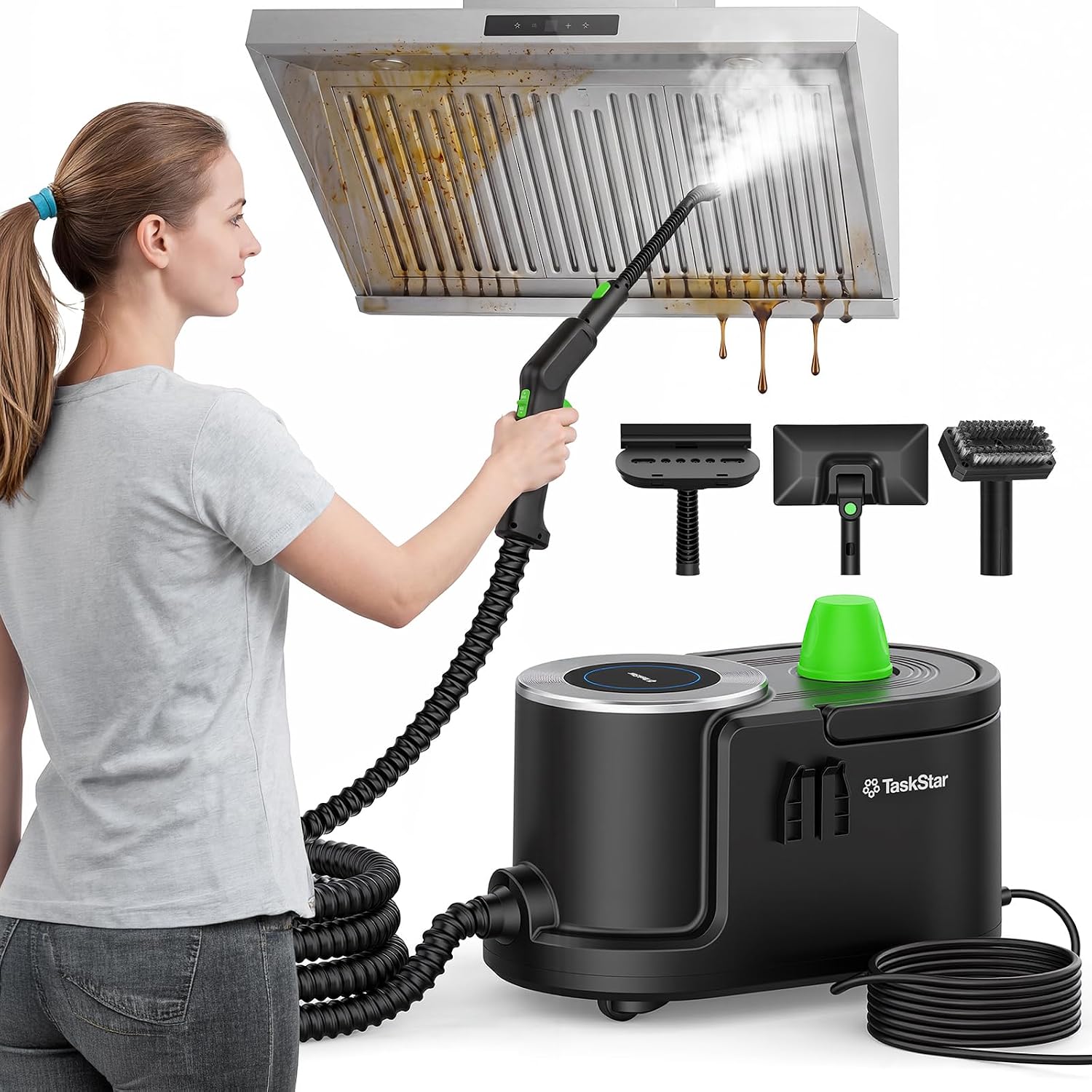TaskStar High-Temperature Steam Cleaner