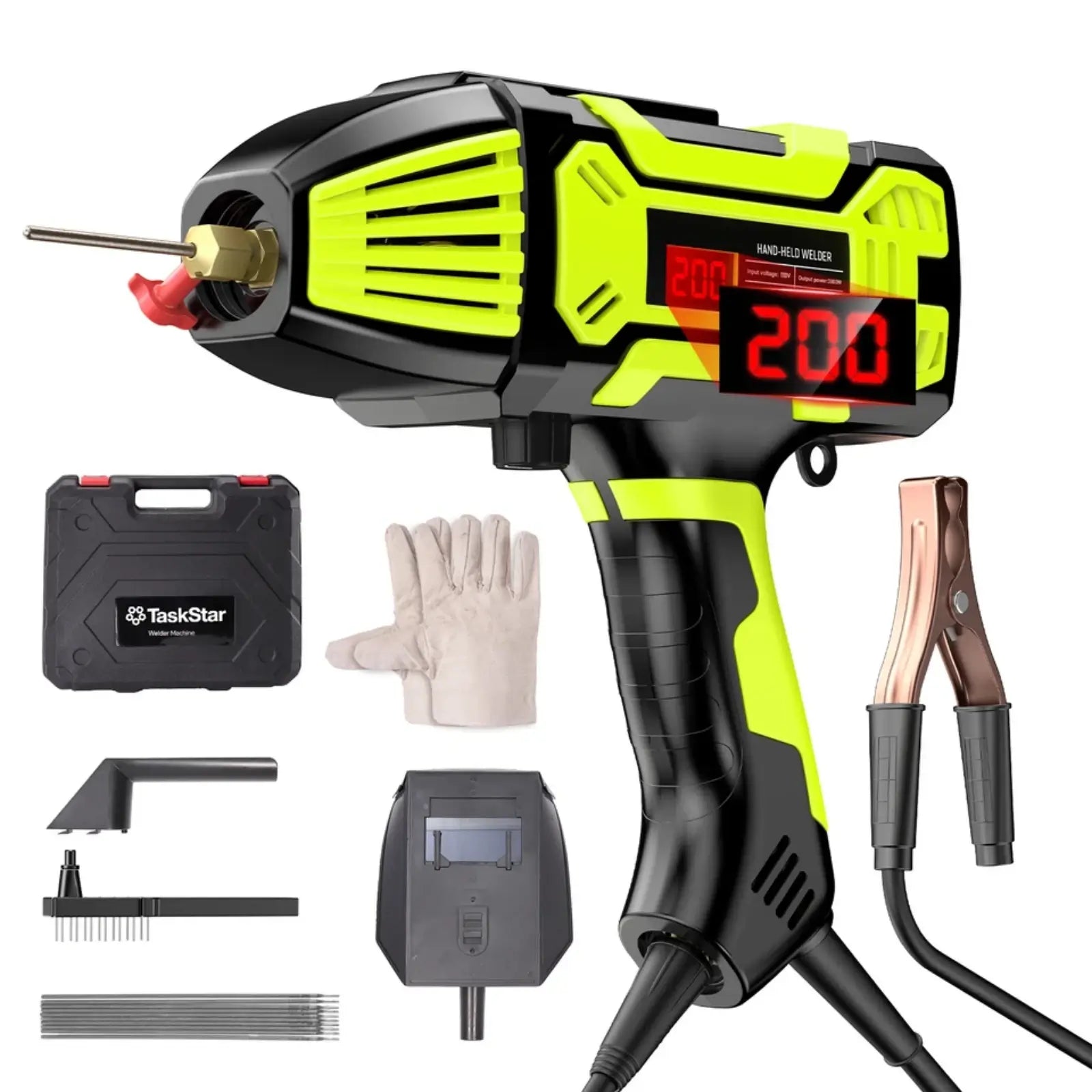 Taskstar Handheld Welding Machine 110V Stick Welder Electric ARC Welder Gun