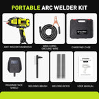 Taskstar Handheld Welding Machine 110V Stick Welder Electric ARC Welder Gun