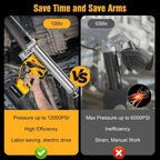 Taskstar Cordless Grease Gun Battery Powered 12000 PSI Electric