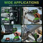 TaskStar Cordless Impact Wrench 1/2" 1600 N.m Brushless