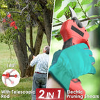 TaskStar 2-in-1 Pole Pruning Shears 21V Cordless Electric Pole Pruners