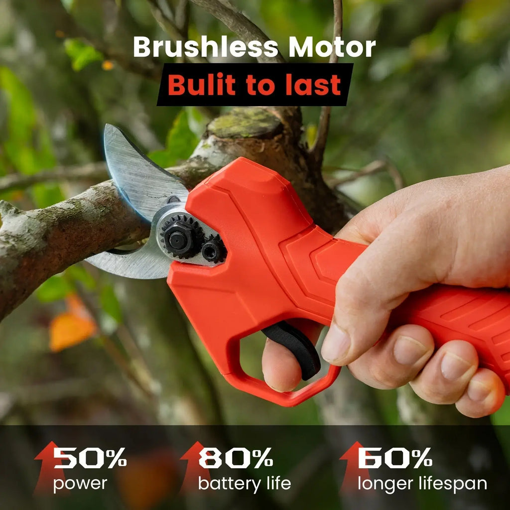 TaskStar 2-in-1 Pole Pruning Shears 21V Cordless Electric Pole Pruners