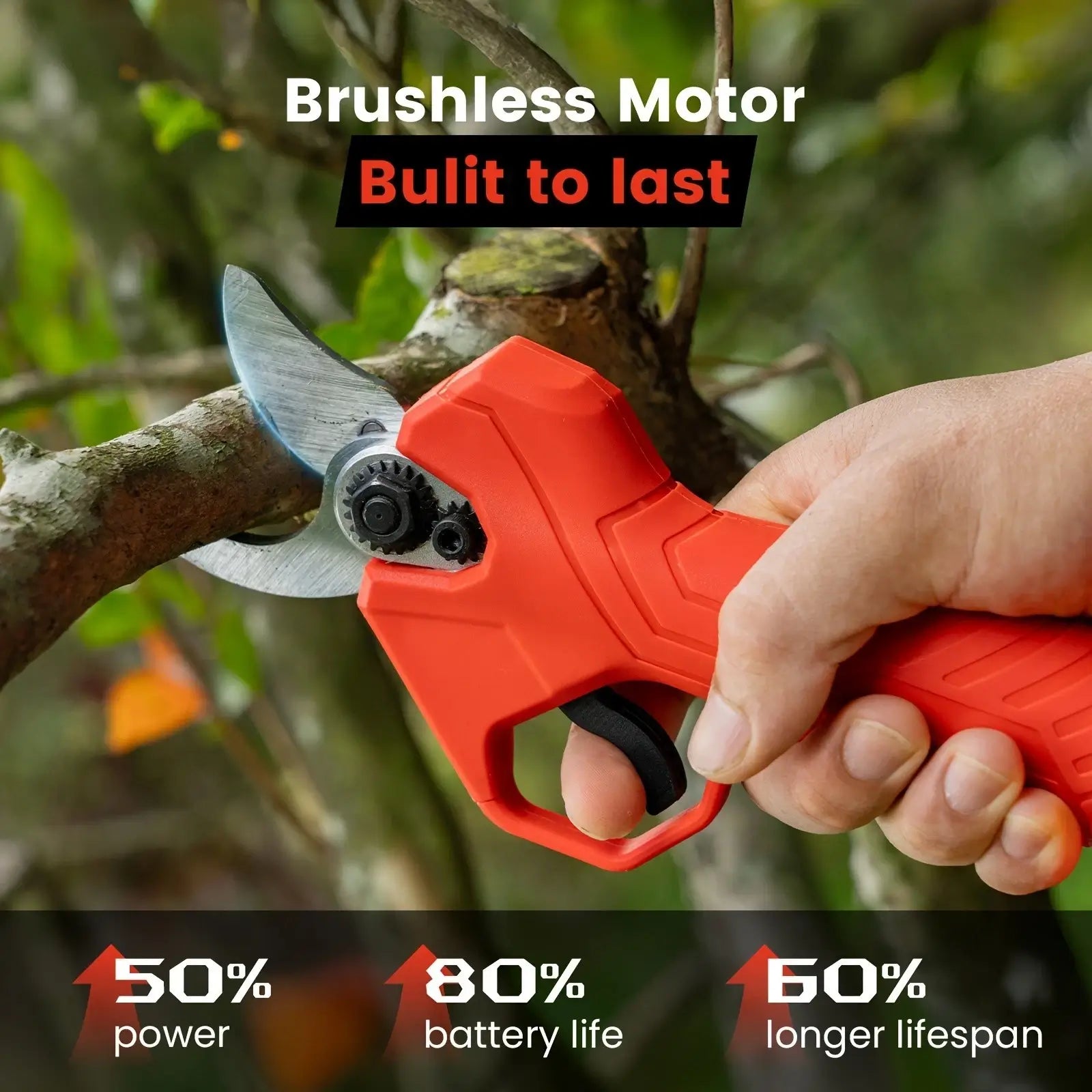 TaskStar 2-in-1 Pole Pruning Shears 21V Cordless Electric Pole Pruners