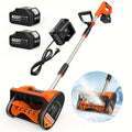 Taskstar 12'' Cordless Snow Shovel, 21V Battery Powered Snow Blower