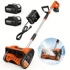 Taskstar 12'' Cordless Snow Shovel, 21V Battery Powered Snow Blower