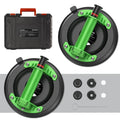 Taskstar 2x Glass Suction Cups 8" for Windshield Heavy Duty Vacuum Glass Suction Cup Tool