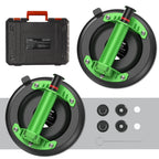 Taskstar 2x Glass Suction Cups 8" for Windshield Heavy Duty Vacuum Glass Suction Cup Tool