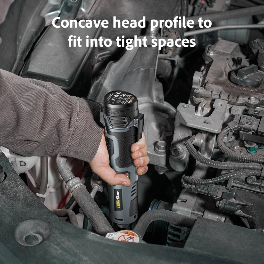 Taskstar 3/8 Ratchet 1/2 Cordless Impact Wrench Rechargable Battery Combo Kit