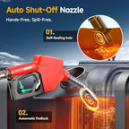 TaskStar 21V Cordless Fuel Transfer Pump, 12 GPM Kit (4.0Ah, Auto-Off)