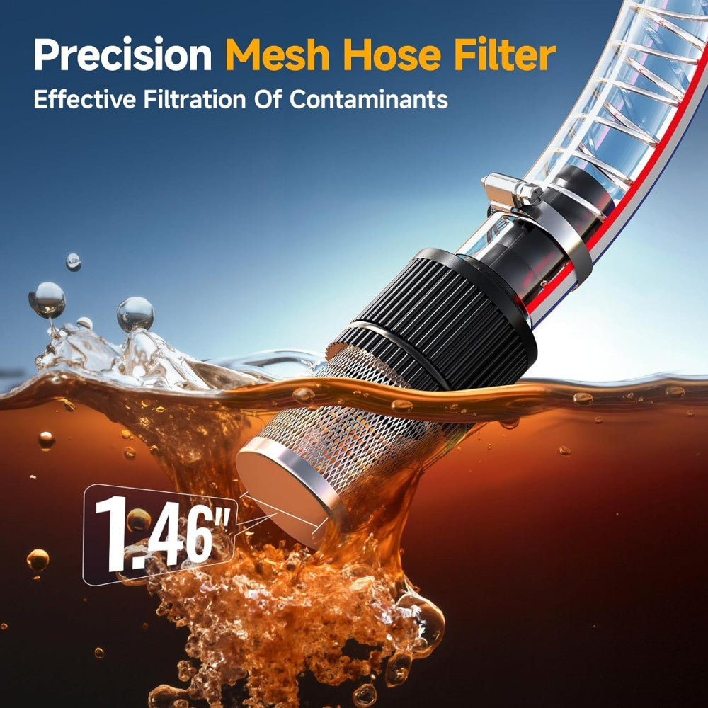 TaskStar 21V Cordless Fuel Transfer Pump, 12 GPM Kit (4.0Ah, Auto-Off)