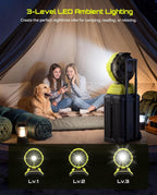 TaskStar 13" 8 Gal Outdoor Misting Fan 7-30H Runtime, Remote Control & Oscillation