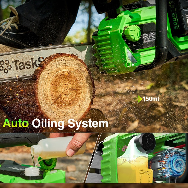 TaskStar 40V Electric Cordless Chainsaw