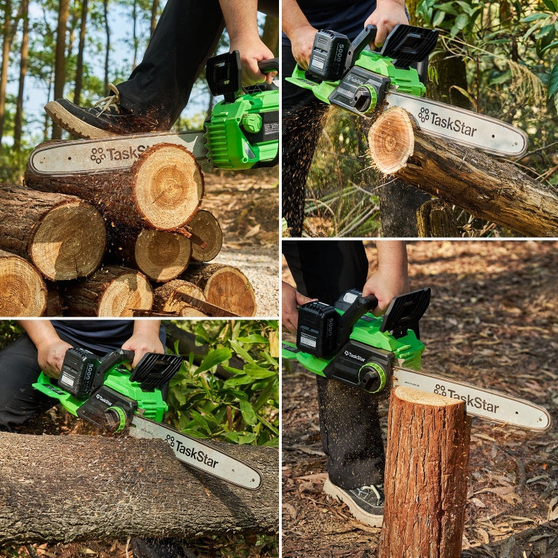 TaskStar 40V Electric Cordless Chainsaw