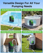 TaskStar Cordless Submersible Utility Water Pump