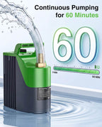 TaskStar Cordless Submersible Utility Water Pump