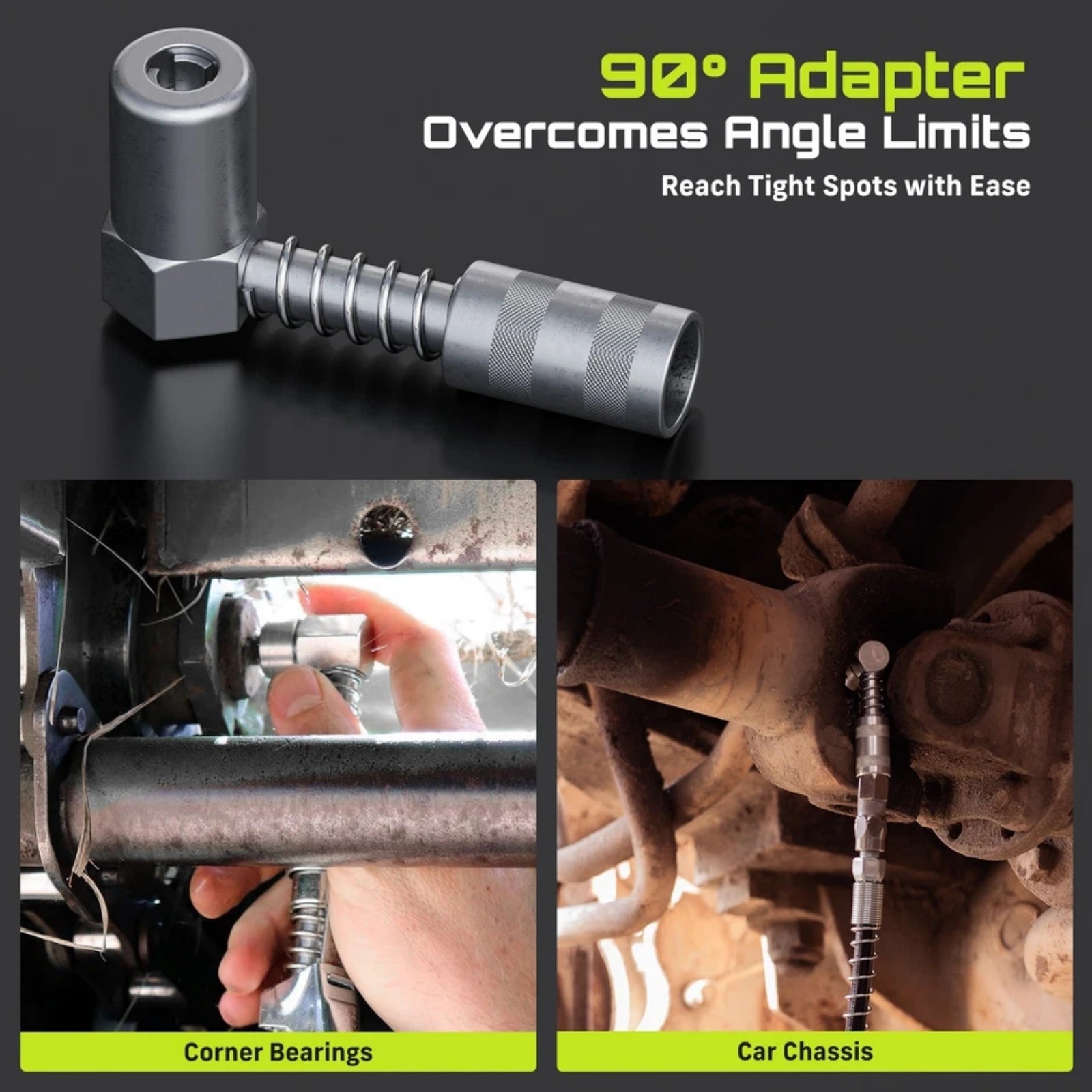 Taskstar 12000PSI Electric Grease Gun: Cordless 3-Speed With 2x2.0ah Batteries, Brushless Motor And LED Light ,6.7 oz/min flow rate Efficient for Farmers, Equipment Operators and Homeowners