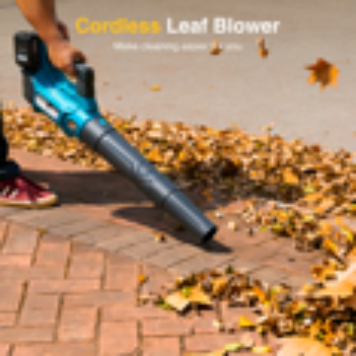 Taskstar 40V Cordless Leaf Blower,600CFM/160MPH Electric Blower