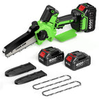 Taskstar 8 Inch & 6 Inch Cordless Electric Mini Chainsaw