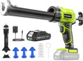 Taskstar Cordless Caulking Gun with 2000 mAh Battery Electric Caulking Gun with Caulking Tool 3 in 1