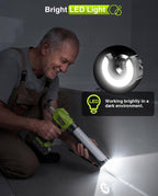 Taskstar Cordless Caulking Gun with 2000 mAh Battery Electric Caulking Gun with Caulking Tool 3 in 1