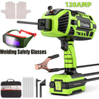 Taskstar 20-120A 110V Portable Stick Welder 20pcs Rods,IGBT Welder Machine