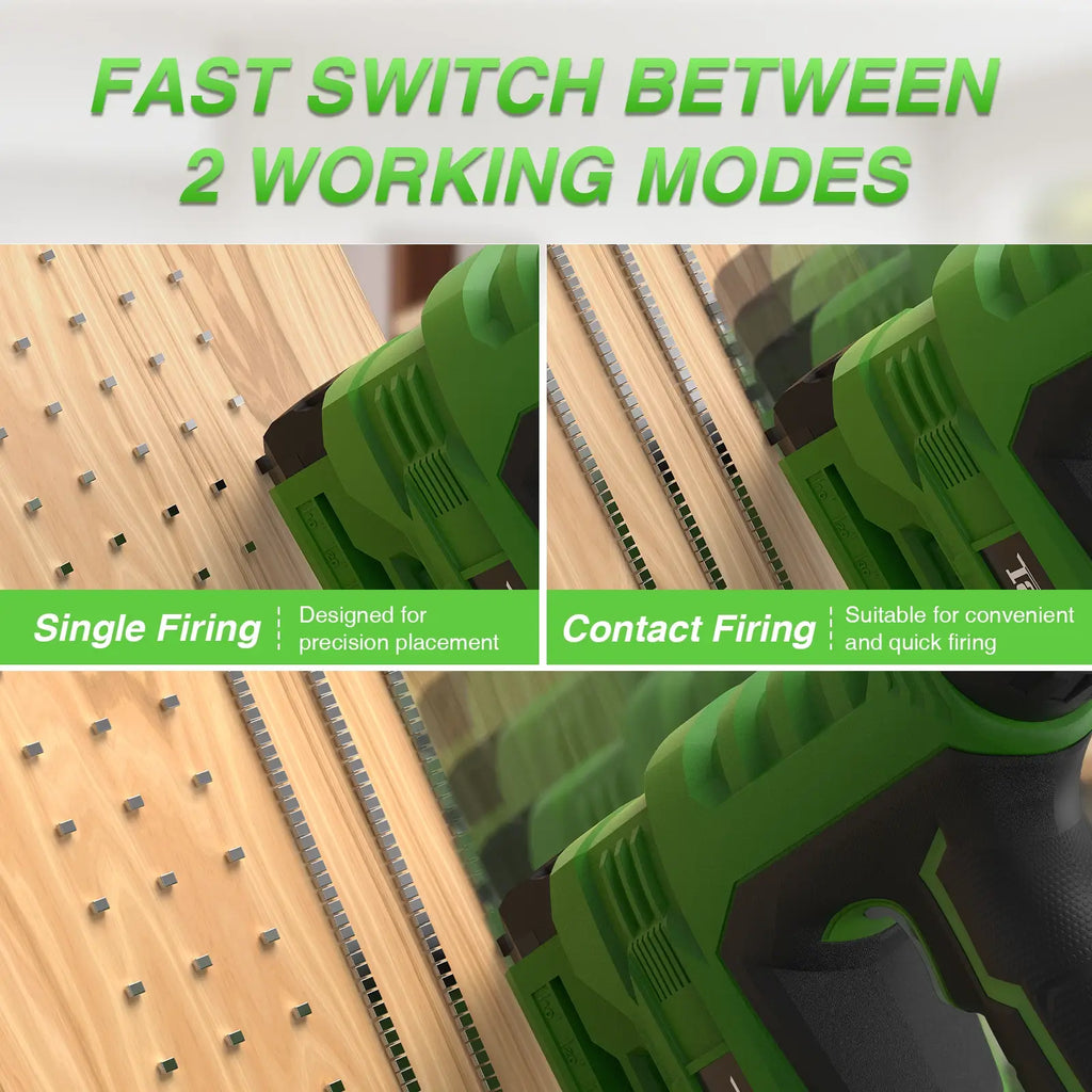 TaskStar Cordless Staple Gun 18G 2 in 1 500pcs Nails