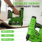 TaskStar Cordless Staple Gun 18G 2 in 1 500pcs Nails